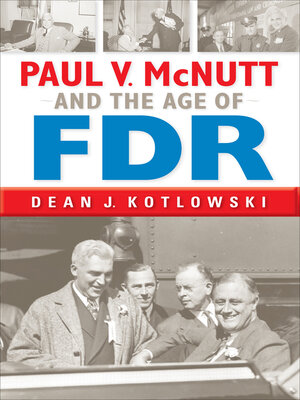 cover image of Paul V. McNutt and the Age of FDR
